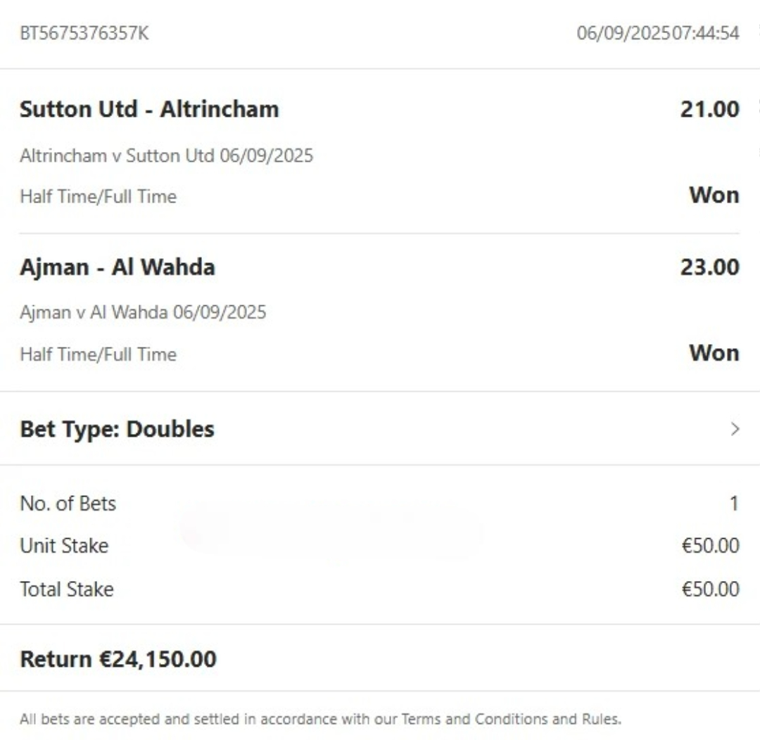 Winning Fixed Matches